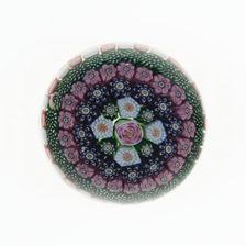 Paperweight, France, c. 1845/60. Creator: Clichy Glassworks