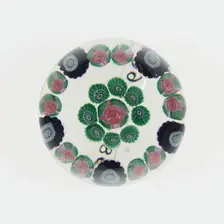 Paperweight, France, c. 1845/60. Creator: Clichy Glassworks
