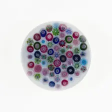 Paperweight, France, c. 1845/60. Creator: Clichy Glassworks