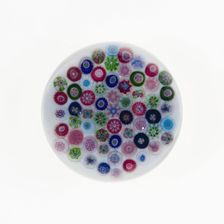 Paperweight, France, c. 1845/60. Creator: Clichy Glassworks