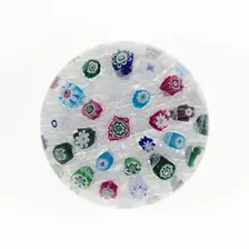 Paperweight, France, c. 1845/60. Creator: Clichy Glassworks