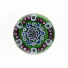 Paperweight, France, c. 1845/60. Creator: Clichy Glassworks