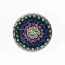 Paperweight, France, c. 1845/60. Creator: Clichy Glassworks