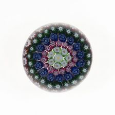 Paperweight, France, c. 1845/60. Creator: Clichy Glassworks