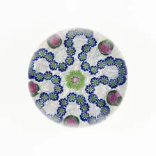 Paperweight, France, c. 1845/60. Creator: Clichy Glassworks