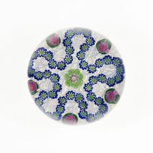 Paperweight, France, c. 1845/60. Creator: Clichy Glassworks