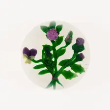 Paperweight, France, c. 1845/60. Creator: Clichy Glassworks