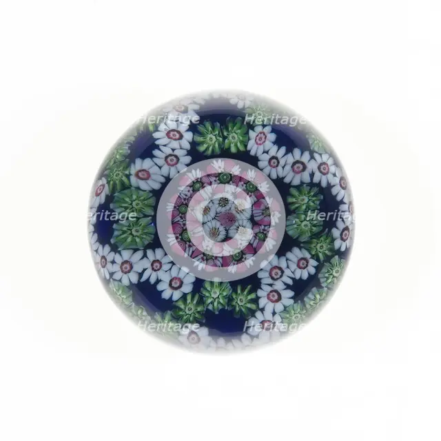 Paperweight, France, c. 1845/60. Creator: Clichy Glassworks.