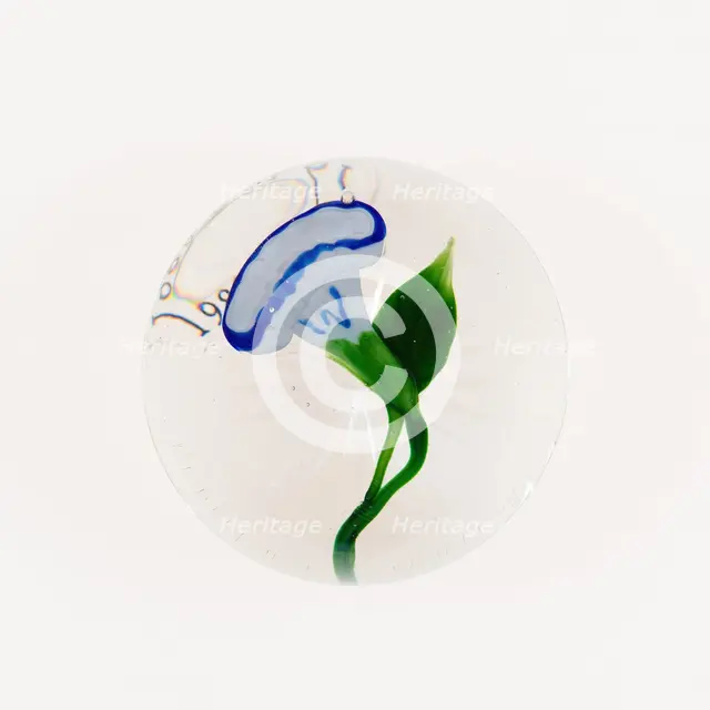 Paperweight, France, c. 1845/60. Creator: Clichy Glassworks.