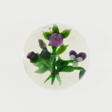 Paperweight, France, c. 1845/60. Creator: Clichy Glassworks