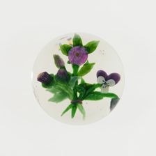 Paperweight, France, c. 1845/60. Creator: Clichy Glassworks