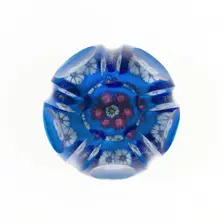 Paperweight, France, c. 1845/60. Creator: Clichy Glassworks