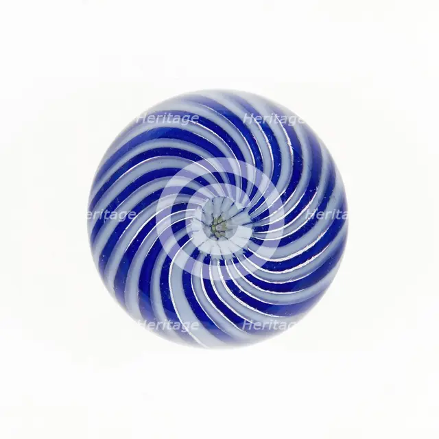 Paperweight, France, c. 1845/60. Creator: Clichy Glassworks.