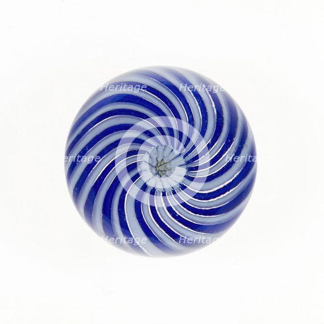 Paperweight, France, c. 1845/60. Creator: Clichy Glassworks.