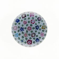 Paperweight, France, c. 1845/60. Creator: Clichy Glassworks