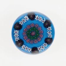 Paperweight, France, c. 1845/60. Creator: Clichy Glassworks