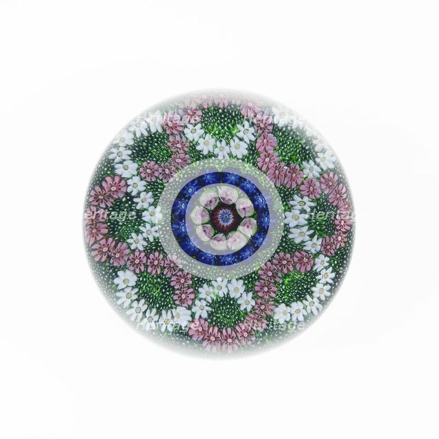 Paperweight, France, c. 1845/60. Creator: Clichy Glassworks.
