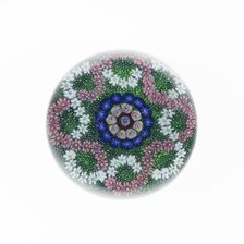 Paperweight, France, c. 1845/60. Creator: Clichy Glassworks