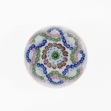 Paperweight, France, c. 1845/60. Creator: Clichy Glassworks