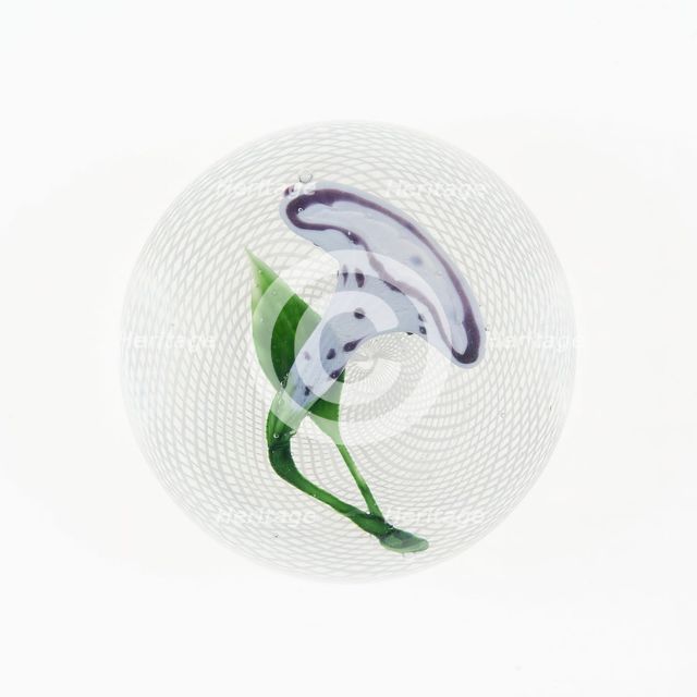 Paperweight, France, c. 1845/60. Creator: Clichy Glassworks.