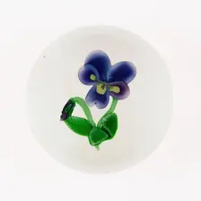 Paperweight, France, c. 1845/60. Creator: Clichy Glassworks