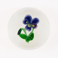 Paperweight, France, c. 1845/60. Creator: Clichy Glassworks