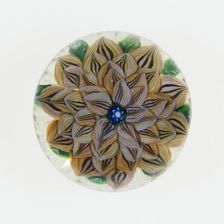 Paperweight, France, c. 1845-60. Creator: Saint-Louis Glassworks