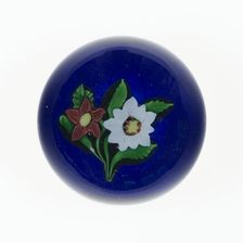 Paperweight, France, c. 1845-60. Creator: Saint-Louis Glassworks