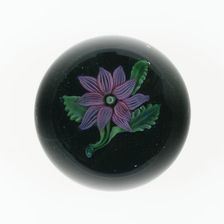 Paperweight, France, c. 1845-60. Creator: Saint-Louis Glassworks
