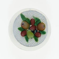 Paperweight, France, c. 1845-60. Creator: Saint-Louis Glassworks