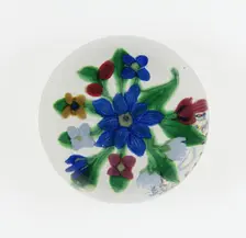 Paperweight, France, c. 1845-60. Creator: Saint-Louis Glassworks