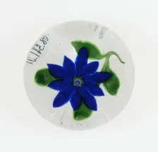 Paperweight, France, c. 1845-60. Creator: Saint-Louis Glassworks