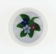 Paperweight, France, c. 1845-60. Creator: Saint-Louis Glassworks
