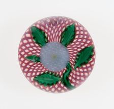 Paperweight, France, c. 1845-60. Creator: Saint-Louis Glassworks