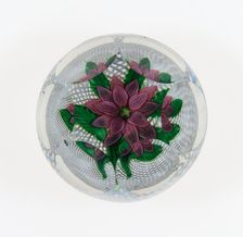 Paperweight, France, c. 1845-60. Creator: Saint-Louis Glassworks