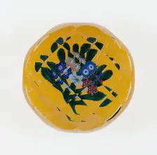 Paperweight, France, c. 1845-60. Creator: Saint-Louis Glassworks