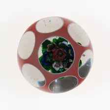 Paperweight, France, c. 1845-60. Creator: Saint-Louis Glassworks