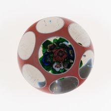 Paperweight, France, c. 1845-60. Creator: Saint-Louis Glassworks