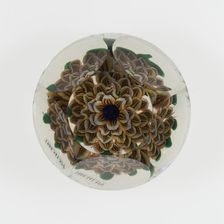 Paperweight, France, c. 1845-60. Creator: Saint-Louis Glassworks
