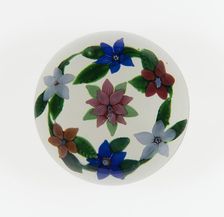Paperweight, France, c. 1845-60. Creator: Saint-Louis Glassworks