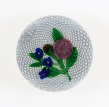 Paperweight, France, c. 1845-60. Creator: Saint-Louis Glassworks