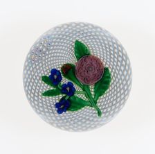 Paperweight, France, c. 1845-60. Creator: Saint-Louis Glassworks