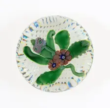 Paperweight, France, c. 1845-60. Creator: Saint-Louis Glassworks