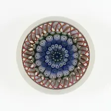 Paperweight, France, c. 1845-60. Creator: Saint-Louis Glassworks