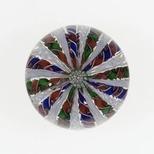Paperweight, France, c. 1845-60. Creator: Saint-Louis Glassworks