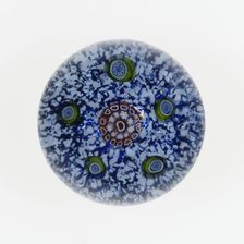 Paperweight, France, c. 1845-60. Creator: Saint-Louis Glassworks