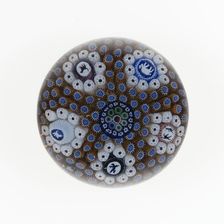 Paperweight, France, c. 1845-60. Creator: Saint-Louis Glassworks