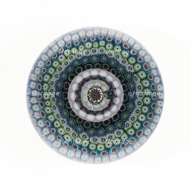 Paperweight, France, c. 1845/60. Creator: Saint-Louis Glassworks.