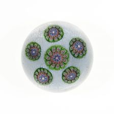 Paperweight, France, c. 1845/60. Creator: Saint-Louis Glassworks