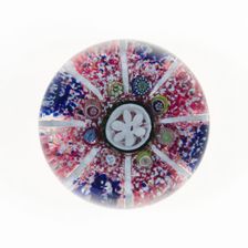 Paperweight, France, c. 1845/60. Creator: Saint-Louis Glassworks